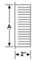 Dimensional Drawing for Round End Cap